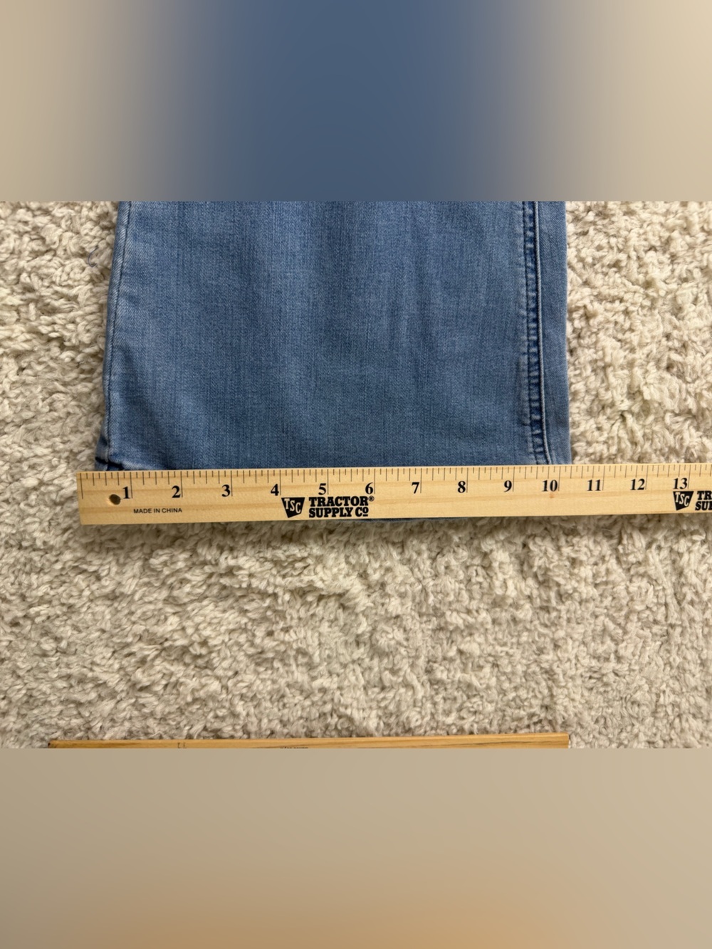KanCan Sz 5 Light Blue Mid Rise Flare Jeans NWT - Picture 8 of 8